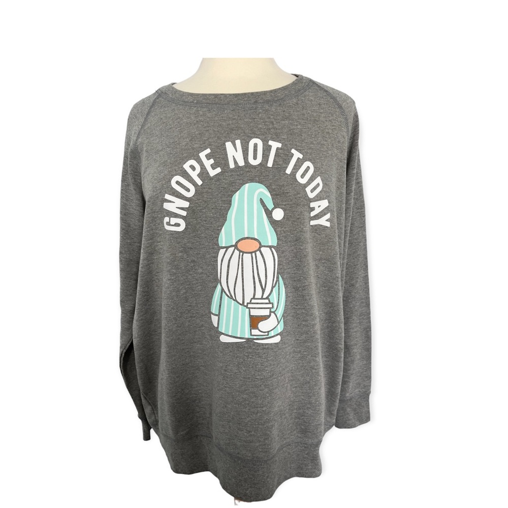 Instant Message Gnome Gnope sweatshirt - Picture 2 of 7